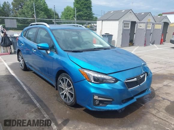 ✅ 2019 Subaru Impreza Limited • VIN: 4S3GTAU64K3709025 • Lot: 42295152. Listed on IAAI with 33,185 mi. Free auction sales archive from the USA and detailed vehicle history report at DreamBid. Image 1.