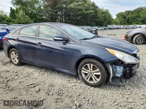2014 Hyundai Sonata GLS with VIN 5NPEB4ACXEH895846, listed as a Copart auction lot 64983785 with 109,582 mi miles and Salvage title. Bid and sale history available at DreamBid. Image 4.