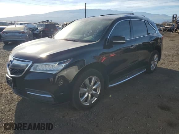 ✅ 2016 Acura MDX Advance • VIN: 5FRYD3H98GB021863 • Lot: 71283275. Listed on Copart with 93,372 mi. Free auction sales archive from the USA and detailed vehicle history report at DreamBid. Image 1.