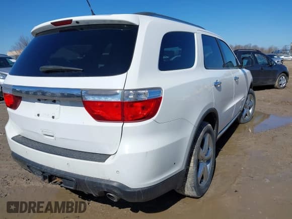 ✅ 2013 Dodge Durango Citadel • VIN: 1C4RDJEG6DC638023 • Lot: 41761307. Listed on IAAI with 405,864 mi. Free auction sales archive from the USA and detailed vehicle history report at DreamBid. Image 4.