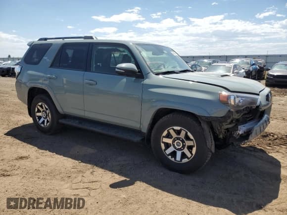✅ 2023 Toyota 4Runner TRD Off Road Premium • VIN: JTERU5JR9P6179342 • Lot: 56858095. Listed on Copart with 17,048 mi. Free auction sales archive from the USA and detailed vehicle history report at DreamBid. Image 4.