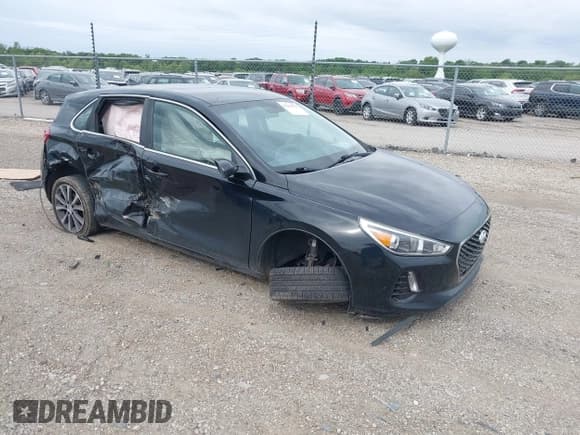 ✅ 2019 Hyundai Elantra • VIN: KMHH35LE9KU109353 • Lot: 42284791. Listed on IAAI with 107,510 mi. Free auction sales archive from the USA and detailed vehicle history report at DreamBid. Image 1.
