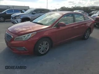 ✅ 2015 Hyundai Sonata SE • VIN: 5NPE24AF6FH119354 • Lot: 92131555. Listed on Copart with 123,009 mi. Free auction sales archive from the USA and detailed vehicle history report at DreamBid. Image 1.