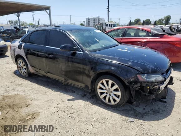 ✅ 2010 Audi A4 Premium Plus • VIN: WAUEFAFL4AN034116 • Lot: 56788975. Listed on Copart with 176,600 mi. Free auction sales archive from the USA and detailed vehicle history report at DreamBid. Image 4.