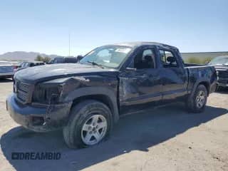 2008 Dodge Dakota Sport with VIN 1D7HW68N38S528691, listed as a Copart auction lot 66038595 with 208,184 mi miles and Salvage title. Bid and sale history available at DreamBid. Image 1.