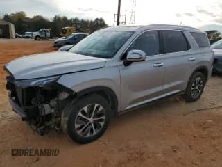 ✅ 2022 Hyundai Palisade SEL • VIN: KM8R24HE7NU354246 • Лот: 82864704. Опубликован ранее на Copart с пробегом 42 400 миль. Бесплатный доступ к архиву аукционных продаж из США и подробный отчёт об истории автомобиля на DreamBid. Изображение 1.