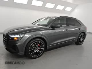 ✅ 2021 Audi Q8 Prestige • VIN: WA1FVBF13MD021974 • Lot: 68560885. Wystawiony na Copart z przebiegiem 101 022 mil. Bezpłatny archiwum sprzedaży aukcyjnych z USA i szczegółowy raport historii pojazdu na DreamBid. Zdjęcie 1.