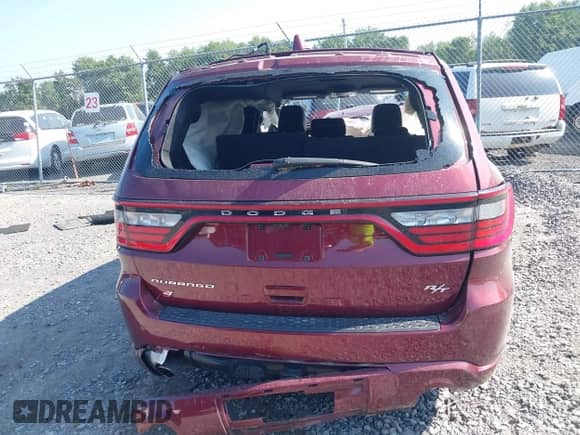 2022 Dodge Durango R/T with VIN 1C4SDJCT4NC221874, listed as a IAAI auction lot 42982633 with 41,335 mi miles and . Bid and sale history available at DreamBid. Image 16.