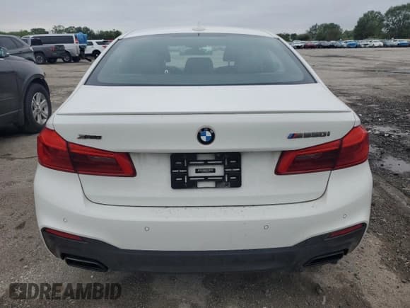 ✅ 2018 BMW 5 Series M550i xDrive • VIN: WBAJB9C59JB035942 • Lot: 57274105. Listed on Copart with 95,879 mi. Free auction sales archive from the USA and detailed vehicle history report at DreamBid. Image 6.