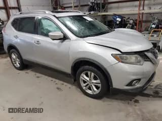 ✅ 2014 Nissan Rogue SV • VIN: 5N1AT2MV8EC764161 • Lot: 41413291. Listed on IAAI with 128,584 mi. Free auction sales archive from the USA and detailed vehicle history report at DreamBid. Image 1.