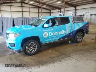 2019 Chevrolet Colorado 4WD Work Truck с VIN 1GCGTBEN6K1200724, выставлен на аукционе Copart как лот 59215455 с пробегом 97 253 миль миль и Чистый • Clean title. История ставок и продаж доступна на DreamBid. Изображение 1.