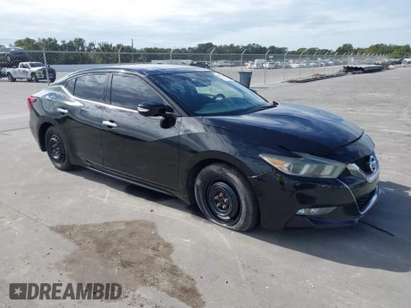 ✅ 2017 Nissan Maxima S • VIN: 1N4AA6AP7HC451412 • Lot: 43825866. Listed on IAAI with 132,409 mi. Free auction sales archive from the USA and detailed vehicle history report at DreamBid. Image 1.