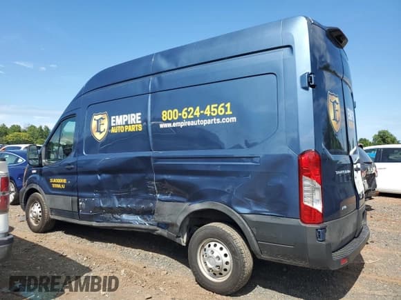 ✅ 2023 Ford Transit Cargo • VIN: 1FTBR2X85PKB04942 • Lot: 69643075. Listed on Copart with 48,870 mi. Free auction sales archive from the USA and detailed vehicle history report at DreamBid. Image 2.