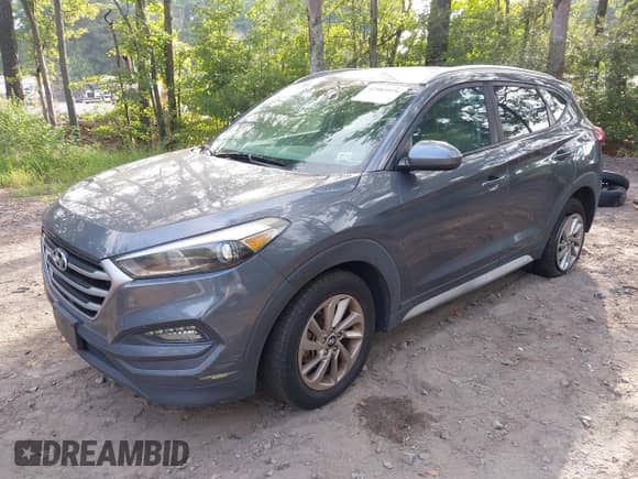 2018 Hyundai Tucson SEL z VIN KM8J33A42JU733994, wystawiony jako IAAI lot #42985978 z przebiegiem 164 545 mil mil oraz . Historia ofert i sprzedaży dostępna na DreamBid. Obrazek 2.