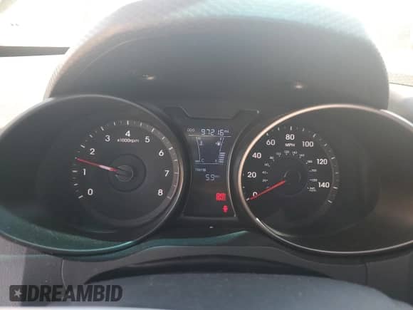 2015 Hyundai Veloster Turbo R-Spec with VIN KMHTC6AE0FU236310, listed as a Copart auction lot 58290675 with 97,216 mi miles and Salvage title. Bid and sale history available at DreamBid. Image 9.