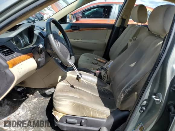 2009 Hyundai Sonata GLS with VIN 5NPET46C49H552588, listed as a Copart auction lot 74191174 with Not provided miles and Salvage title. Bid and sale history available at DreamBid. Image 7.