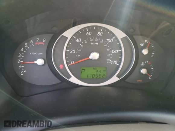 2007 Hyundai Tucson SE z VIN KM8JN12D67U619048, wystawiony jako Copart lot #81087214 z przebiegiem 110 562 mil mil oraz Szkoda całkowita • Salvage title. Historia ofert i sprzedaży dostępna na DreamBid. Obrazek 9.