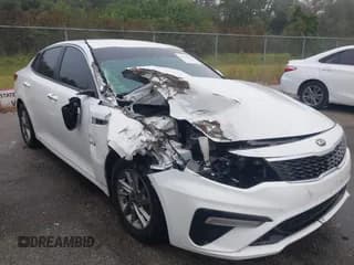 ✅ 2019 Kia Optima S • VIN: 5XXGT4L36KG302638 • Lot: 43540434. Wystawiony na IAAI z przebiegiem 136 683 mil. Bezpłatny archiwum sprzedaży aukcyjnych z USA i szczegółowy raport historii pojazdu na DreamBid. Zdjęcie 1.