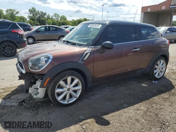 ✅ 2014 MINI Paceman S • VIN: WMWSS5C56EWN49680 • Lot: 66953424. Wystawiony na Copart z przebiegiem 81 457 mil. Bezpłatny archiwum sprzedaży aukcyjnych z USA i szczegółowy raport historii pojazdu na DreamBid. Zdjęcie 1.