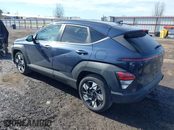 2024 Hyundai Kona SEL with VIN KM8HB3ABXRU184590, listed as a IAAI auction lot 41701589 with 10,063 mi miles and . Bid and sale history available at DreamBid. Image 3.
