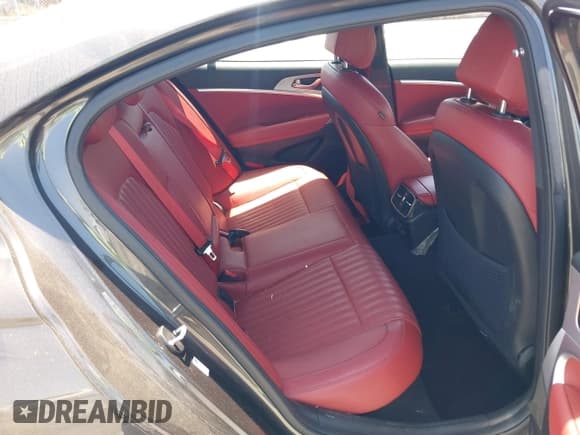 ✅ 2023 Genesis G70 2.0T • VIN: KMTG34TA3PU105279 • Lot: 42215257. Listed on IAAI with 19,841 mi. Free auction sales archive from the USA and detailed vehicle history report at DreamBid. Image 8.