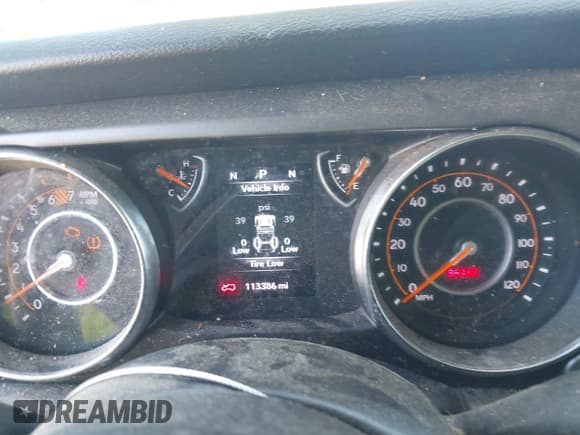 ✅ 2021 Jeep Wrangler Unlimited Sport S • VIN: 1C4HJXDN3MW717266 • Lot: 41940869. Listed on IAAI with 113,386 mi. Free auction sales archive from the USA and detailed vehicle history report at DreamBid. Image 7.