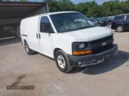 ✅ 2014 Chevrolet Express Cargo • VIN: 1GCWGFCA7E1206253 • Lot: 42929235. Listed on IAAI with 312,105 mi. Free auction sales archive from the USA and detailed vehicle history report at DreamBid. Image 1.