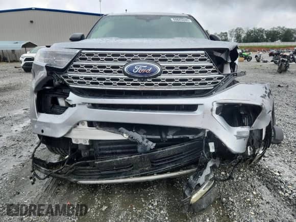 2022 Ford Explorer Limited with VIN 1FMSK7FH4NGA61967, listed as a Copart auction lot 69843335 with 58,928 mi miles and Salvage title. Bid and sale history available at DreamBid. Image 5.