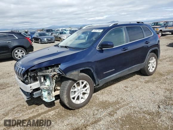 ✅ 2016 Jeep Cherokee Latitude • VIN: 1C4PJMCS8GW175278 • Lot: 60507985. Listed on Copart with 96,532 mi. Free auction sales archive from the USA and detailed vehicle history report at DreamBid. Image 1.