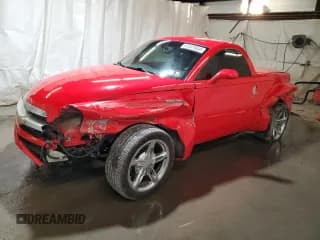 ✅ 2006 Chevrolet SSR LS • VIN: 1GCES14H76B121773 • Лот: 85507654. Опубликован ранее на Copart с пробегом 82 269 миль. Бесплатный доступ к архиву аукционных продаж из США и подробный отчёт об истории автомобиля на DreamBid. Изображение 1.