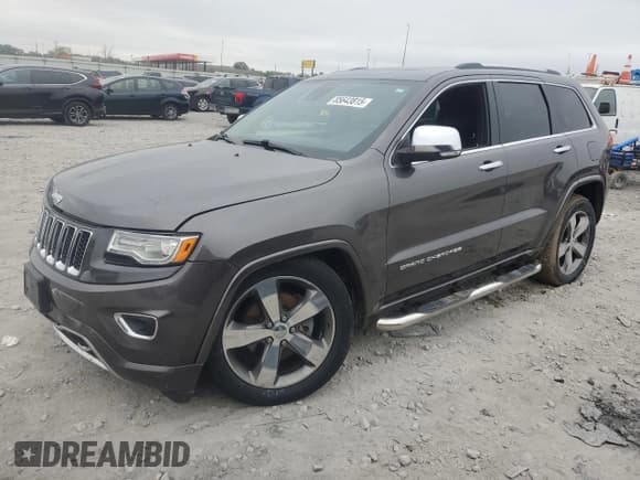 ✅ 2015 Jeep Grand Cherokee Overland • VIN: 1C4RJFCG2FC609937 • Lot: 85643815. Listed on Copart with 111,240 mi. Free auction sales archive from the USA and detailed vehicle history report at DreamBid. Image 1.
