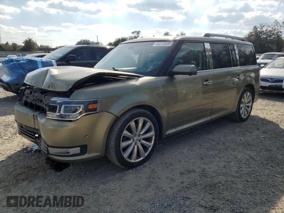 ✅ 2013 Ford Flex Limited • VIN: 2FMGK5D86DBD14581 • Lot: 93378535. Listed on Copart with 137,916 mi. Free auction sales archive from the USA and detailed vehicle history report at DreamBid. Image 1.