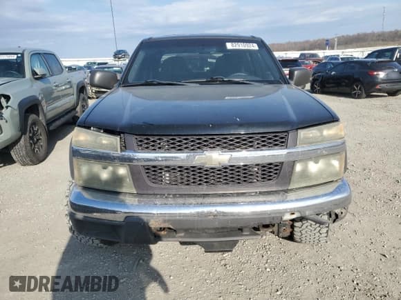 ✅ 2006 Chevrolet Colorado 1LT • VIN: 1GCDT136468293412 • Lot: 82910924. Wystawiony na Copart z przebiegiem 313 385 mil. Bezpłatny archiwum sprzedaży aukcyjnych z USA i szczegółowy raport historii pojazdu na DreamBid. Zdjęcie 5.