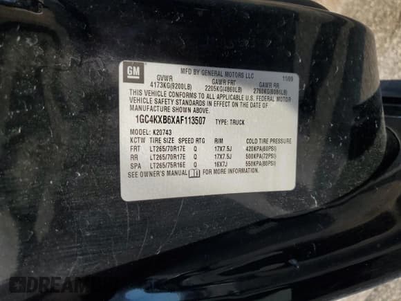 ✅ 2010 Chevrolet Silverado 2500HD LT • VIN: 1GC4KXB6XAF113507 • Lot: 67850475. Wystawiony na Copart z przebiegiem 130 889 mil. Bezpłatny archiwum sprzedaży aukcyjnych z USA i szczegółowy raport historii pojazdu na DreamBid. Zdjęcie 12.