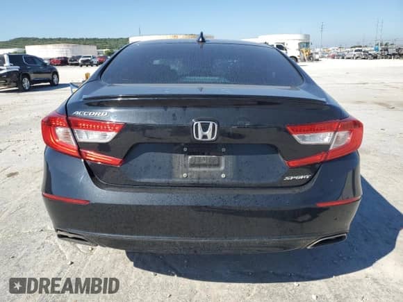 2018 Honda Accord Sport с VIN 1HGCV1F31JA219892, выставлен на аукционе Copart как лот 81993515 с пробегом 94 935 миль миль и Списание • Salvage title. История ставок и продаж доступна на DreamBid. Изображение 6.