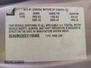 ✅ 2003 Buick Regal LS • VIN: 2G4WB52KX31190488 • Лот: 42225438. Опубликован ранее на IAAI с пробегом Не указан. Бесплатный доступ к архиву аукционных продаж из США и подробный отчёт об истории автомобиля на DreamBid. Изображение 9.