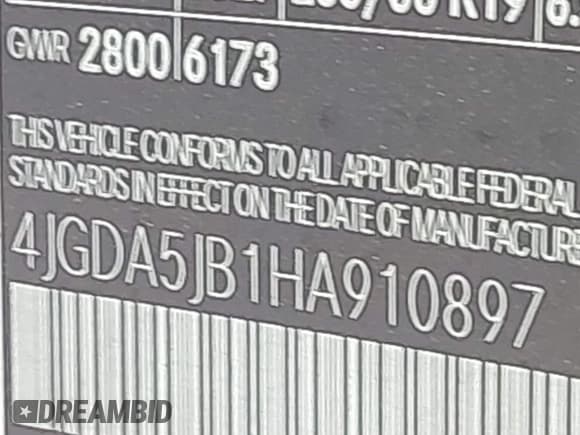 ✅ 2017 Mercedes-Benz GLE 350 • VIN: 4JGDA5JB1HA910897 • Лот: 43772320. Опубликован ранее на IAAI с пробегом 155 188 миль. Бесплатный доступ к архиву аукционных продаж из США и подробный отчёт об истории автомобиля на DreamBid. Изображение 9.