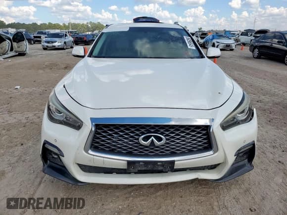 ✅ 2018 Infiniti Q50 Luxe • VIN: JN1EV7AP0JM592038 • Лот: 86096545. Опубликован ранее на Copart с пробегом 140 382 миль. Бесплатный доступ к архиву аукционных продаж из США и подробный отчёт об истории автомобиля на DreamBid. Изображение 5.
