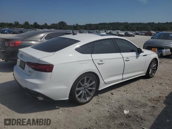 ✅ 2025 Audi A5 Sportback S line Premium • VIN: WAUDACF50SA015238 • Lot: 81313795. Listed on Copart with 16,155 mi. Free auction sales archive from the USA and detailed vehicle history report at DreamBid. Image 3.