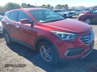 2018 Hyundai Santa Fe 2.4L с VIN 5XYZT3LB2JG541804, выставлен на аукционе IAAI как лот 43416218 с пробегом 117 278 миль миль и . История ставок и продаж доступна на DreamBid. Изображение 1.