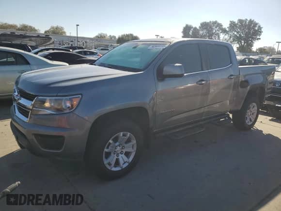 2019 Chevrolet Colorado 2WD LT z VIN 1GCGSCEA4K1195822, wystawiony jako Copart lot #90908335 z przebiegiem 61 155 mil mil oraz Szkoda całkowita • Salvage title. Historia ofert i sprzedaży dostępna na DreamBid. Obrazek 1.