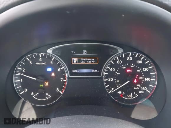 ✅ 2016 Nissan Altima S • VIN: 1N4AL3AP2GN357031 • Lot: 43808479. Listed on IAAI with 136,852 mi. Free auction sales archive from the USA and detailed vehicle history report at DreamBid. Image 7.