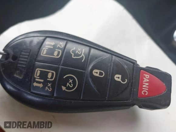 2014 Dodge Grand Caravan SXT z VIN 2C4RDGCG7ER450769, wystawiony jako IAAI lot #42731156 z przebiegiem 85 908 mil mil oraz . Historia ofert i sprzedaży dostępna na DreamBid. Obrazek 11.