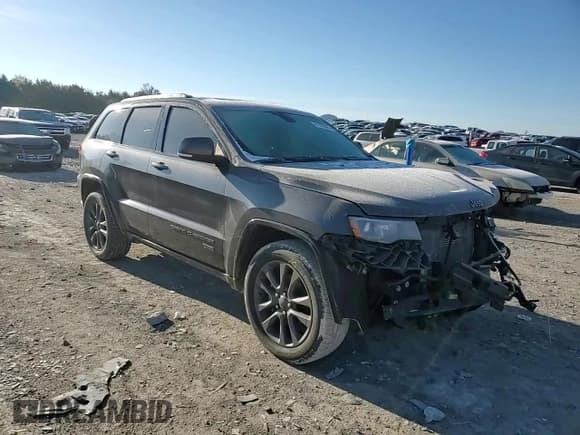 ✅ 2016 Jeep Grand Cherokee Limited 75th Anniversary • VIN: 1C4RJEBG9GC473478 • Lot: 91370825. Listed on Copart with 121,276 mi. Free auction sales archive from the USA and detailed vehicle history report at DreamBid. Image 15.