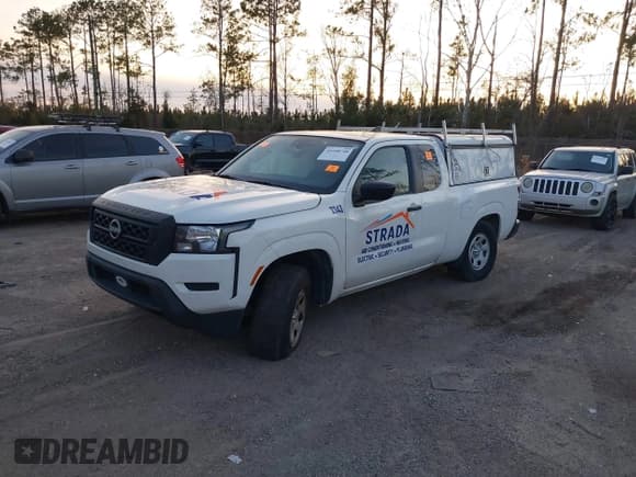 ✅ 2022 Nissan Frontier S • VIN: 1N6ED1CL9NN671261 • Lot: 41448740. Listed on IAAI with 36,282 mi. Free auction sales archive from the USA and detailed vehicle history report at DreamBid. Image 2.
