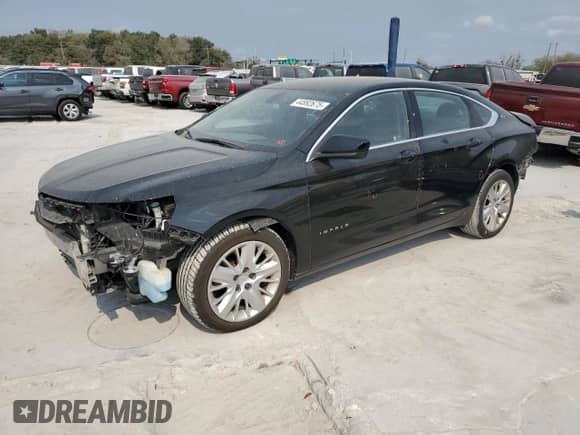 2018 Chevrolet Impala LS with VIN 2G11X5SAXJ9141855, listed as a Copart auction lot 44892675 with 84,644 mi miles and Salvage title. Bid and sale history available at DreamBid. Image 1.