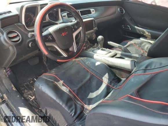 2015 Chevrolet Camaro SS with VIN 2G1FH1EJ1F9173947, listed as a Copart auction lot 68807705 with 98,104 mi miles and Salvage title. Bid and sale history available at DreamBid. Image 8.