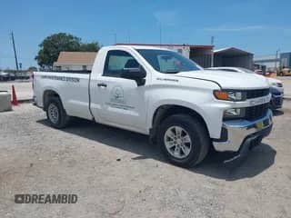 2021 Chevrolet Silverado 1500 Work Truck z VIN 3GCNWAEF2MG419458, wystawiony jako IAAI lot #42720140 z przebiegiem 46 238 mil mil oraz . Historia ofert i sprzedaży dostępna na DreamBid. Obrazek 1.