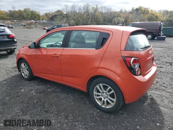 2013 Chevrolet Sonic LT with VIN 1G1JC6SG9D4206143, listed as a Copart auction lot 90741795 with 67,842 mi miles and Clean title. Bid and sale history available at DreamBid. Image 2.