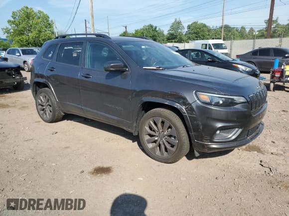 ✅ 2020 Jeep Cherokee High Altitude • VIN: 1C4PJMDX6LD542808 • Lot: 61298715. Listed on Copart with 56,405 mi. Free auction sales archive from the USA and detailed vehicle history report at DreamBid. Image 4.